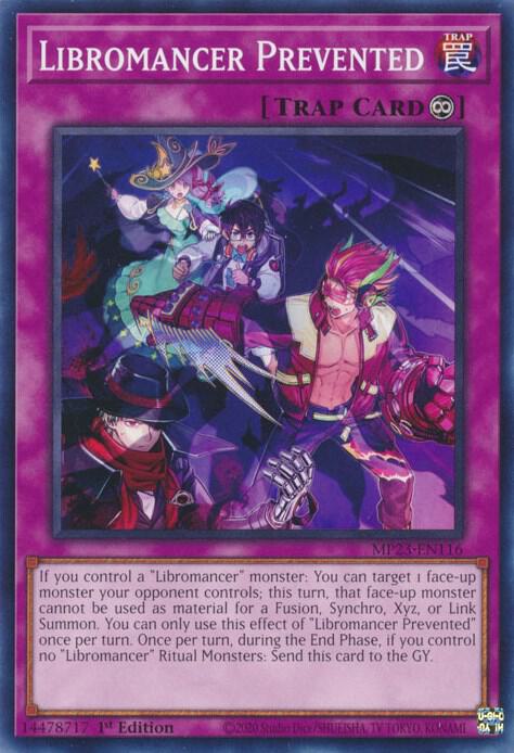 Libromancer Prevented MP23-EN116 (25th Anniversary Tin: Dueling Heroes Mega Pack)  - 1st Edition