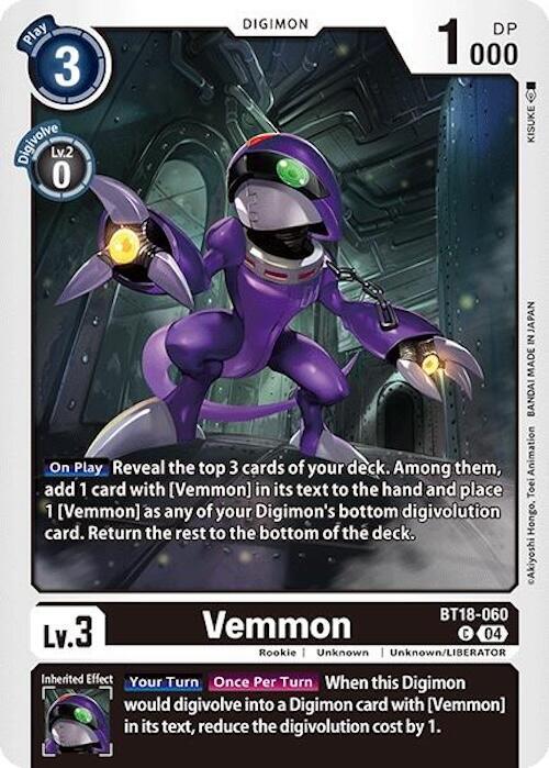 Vemmon BT18-060 C (Release Special Booster 2.0) 