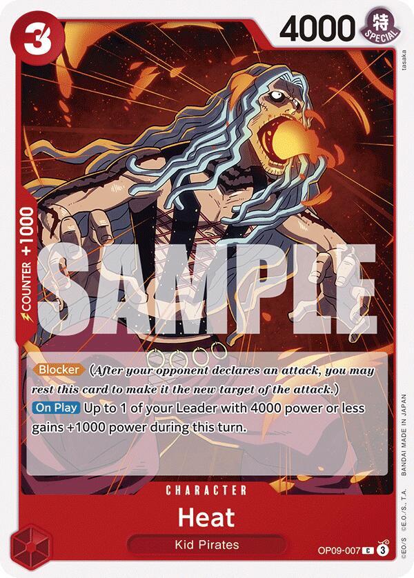 Heat OP09-007 (Emperors in the New World) 