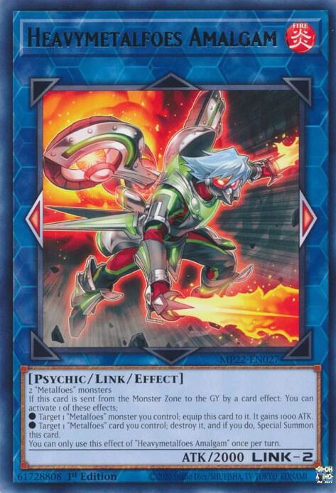 Heavymetalfoes Amalgam MP22-EN027 (2022 Tin of the Pharaoh's Gods)  - 1st Edition