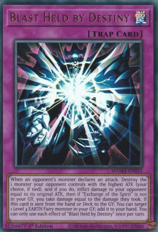 Blast Held by Destiny MAMA-EN031 (Magnificent Mavens)  - 1st Edition