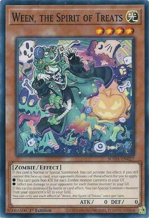 Ween the Spirit of Treats SUDA-EN027 (Supreme Darkness)  - 1st Edition