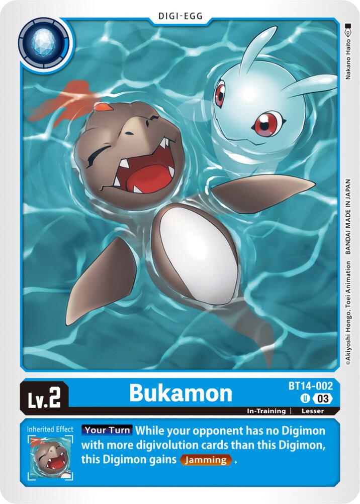 Bukamon BT14-002 U (Blast Ace) 