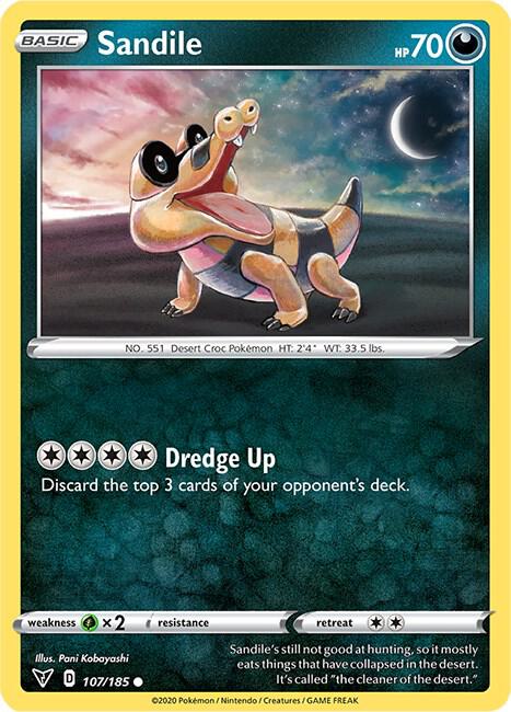 Sandile 107/185 (SWSH04: Vivid Voltage) 