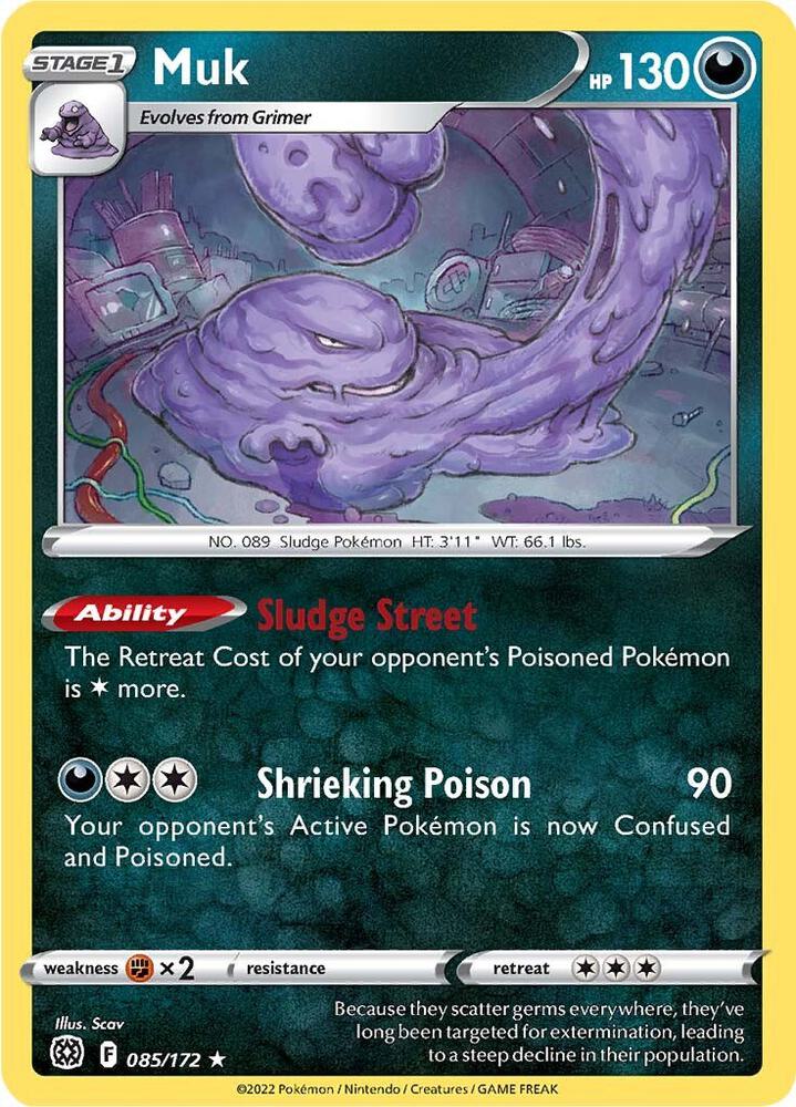 Muk 085/172 (SWSH09: Brilliant Stars) 