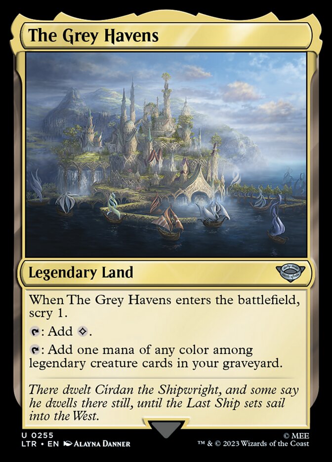 The Grey Havens 255 (Universes Beyond: The Lord of the Rings: Tales of Middle-earth) 