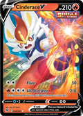 Cinderace V 044/264 (SWSH08: Fusion Strike)  - Holofoil