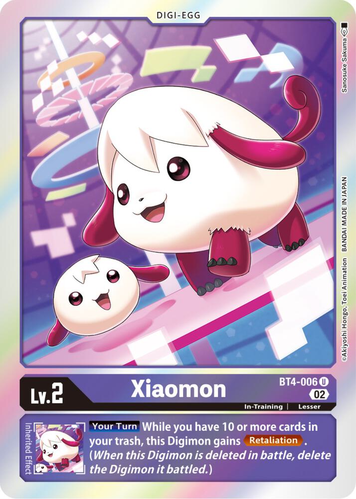 Xiaomon Resurgence Booster Reprint BT4-006 U (Resurgence Booster)  - Foil