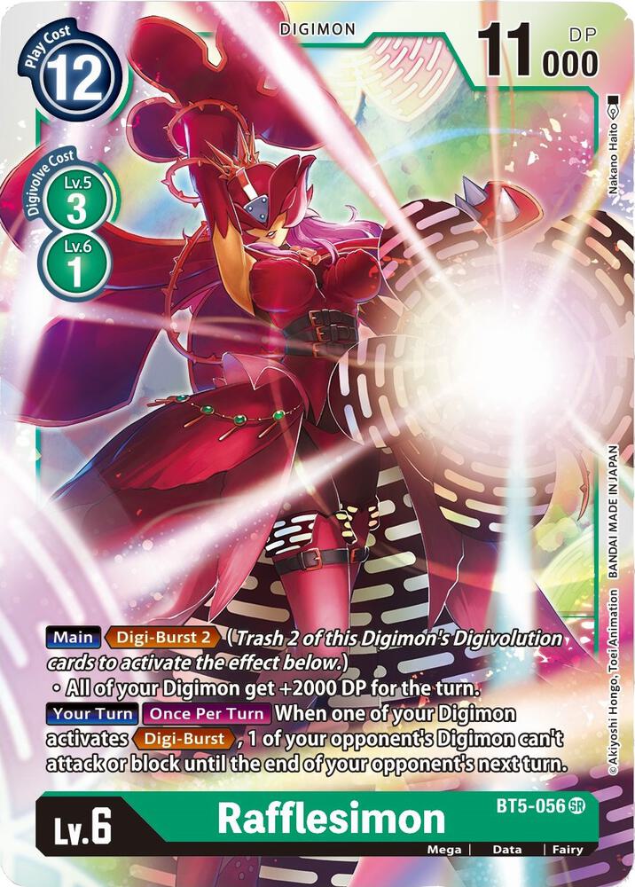 Rafflesimon BT5-056 SR (Battle of Omni)  - Foil