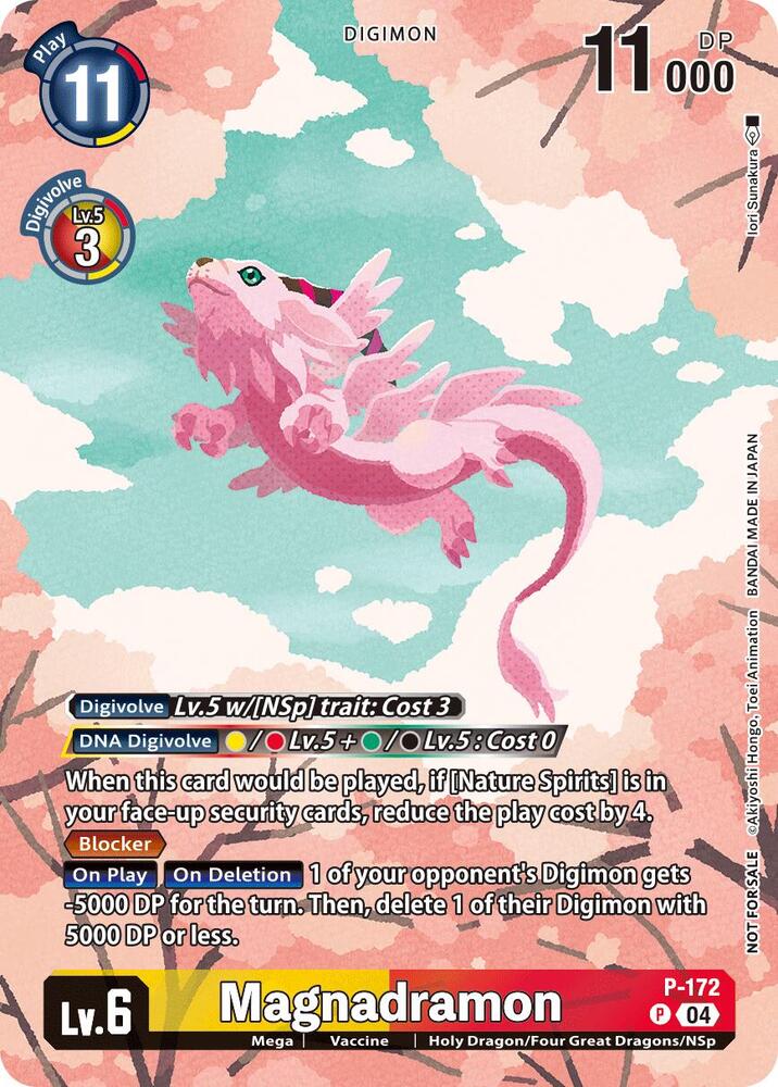 Magnadramon Update Pack 2025 P-172 P (Release Special Booster 2.5)  - Foil