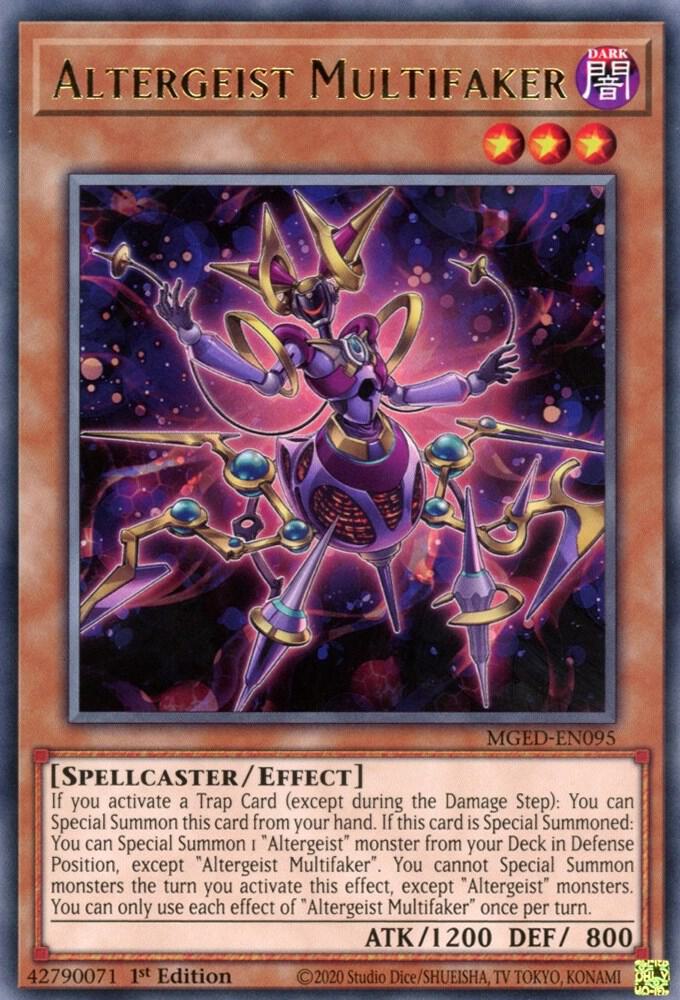 Altergeist Multifaker MGED-EN095 (Maximum Gold: El Dorado)  - 1st Edition