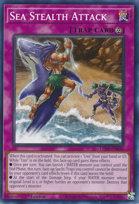 Sea Stealth Attack LED9-EN030 (Legendary Duelists: Duels From the Deep)  - 1st Edition