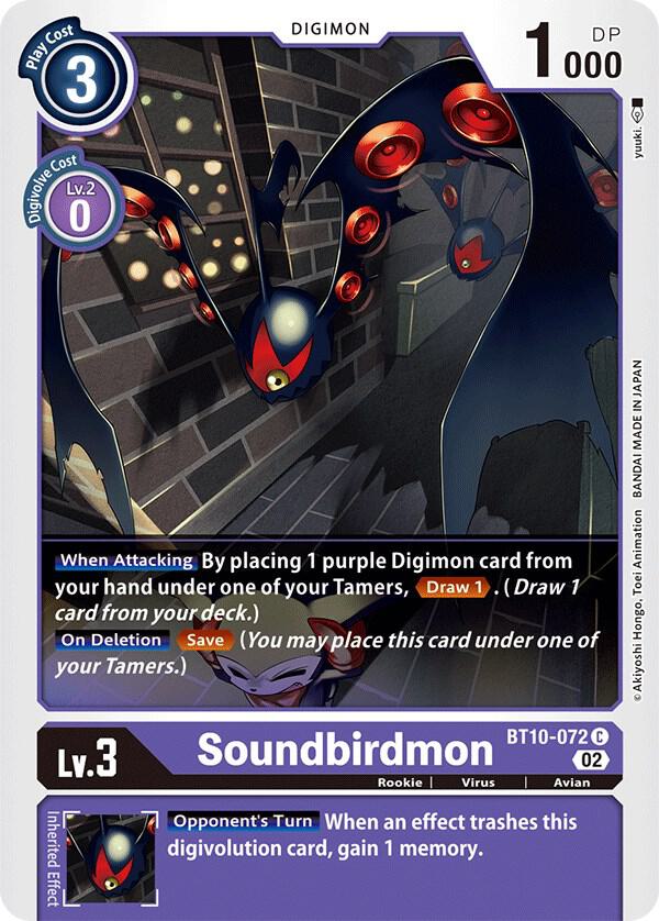 Soundbirdmon BT10-072 C (Xros Encounter) 