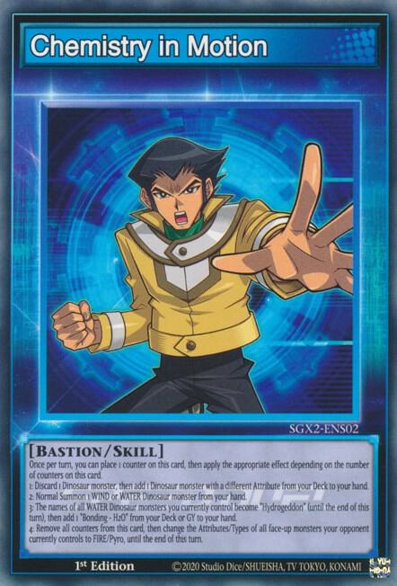 Chemistry in Motion SGX2-ENS02 (Speed Duel GX: Midterm Paradox)  - 1st Edition
