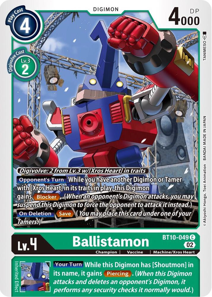 Ballistamon BT10-049 C (Xros Encounter) 