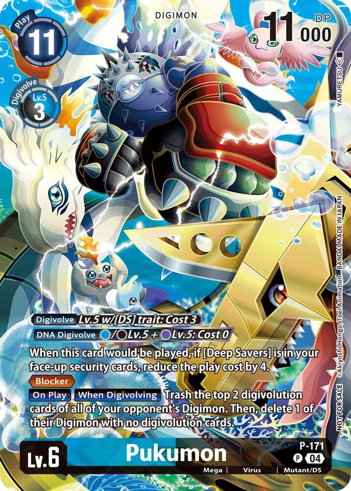 Pukumon Update Pack 2025 P-171 P (Release Special Booster 2.5)  - Foil
