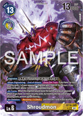 Shroudmon Alternate Art BT16-080 SR (Beginning Observer)  - Foil