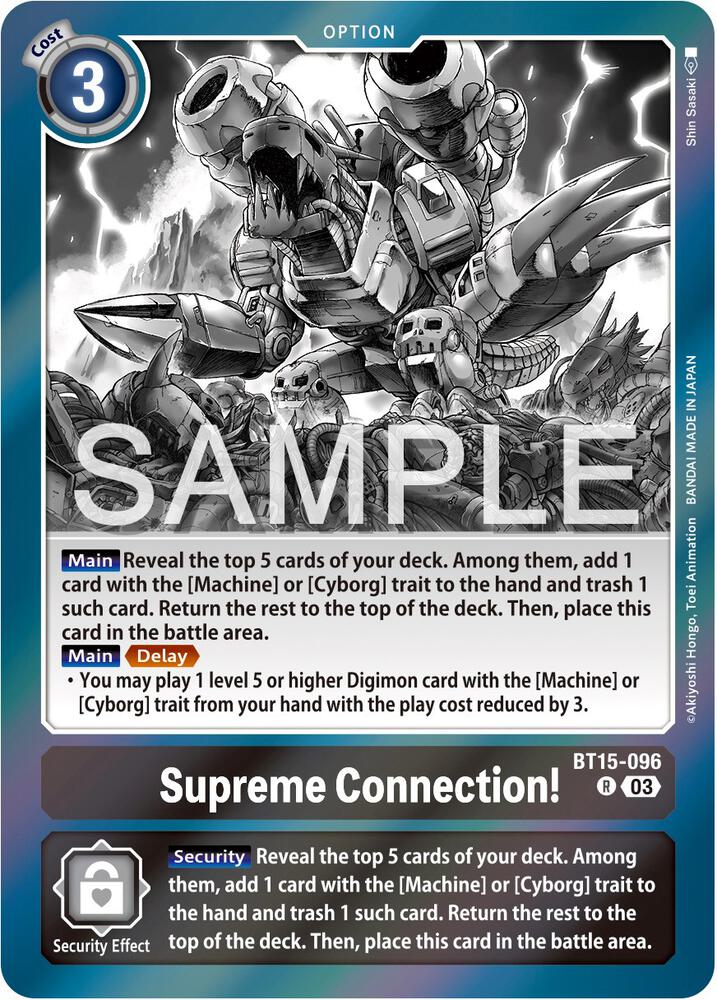 Supreme Connection BT15-096 R (Exceed Apocalypse)  - Foil