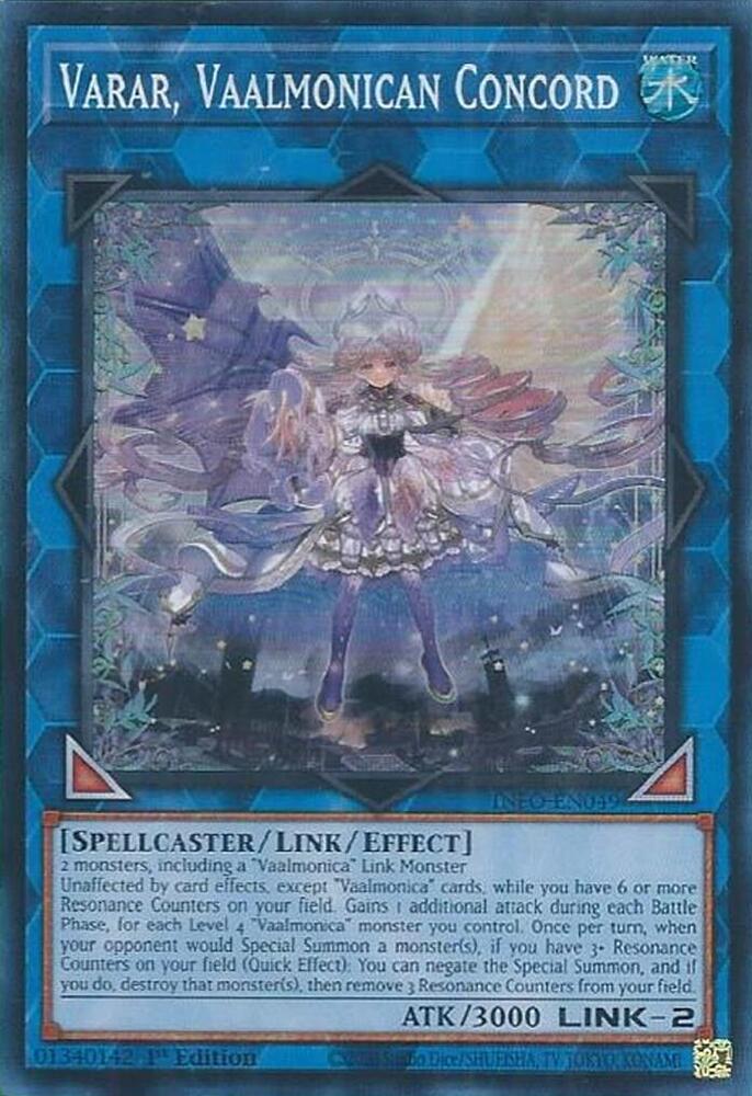 Varar, Vaalmonican Concord INFO-EN049 (The Infinite Forbidden)  - 1st Edition