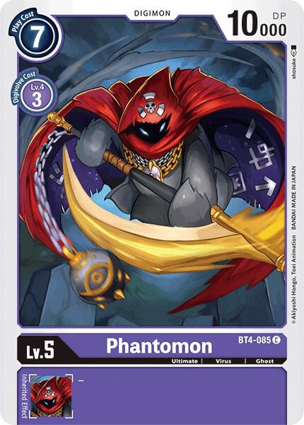 Phantomon BT4-085 C (Great Legend) 