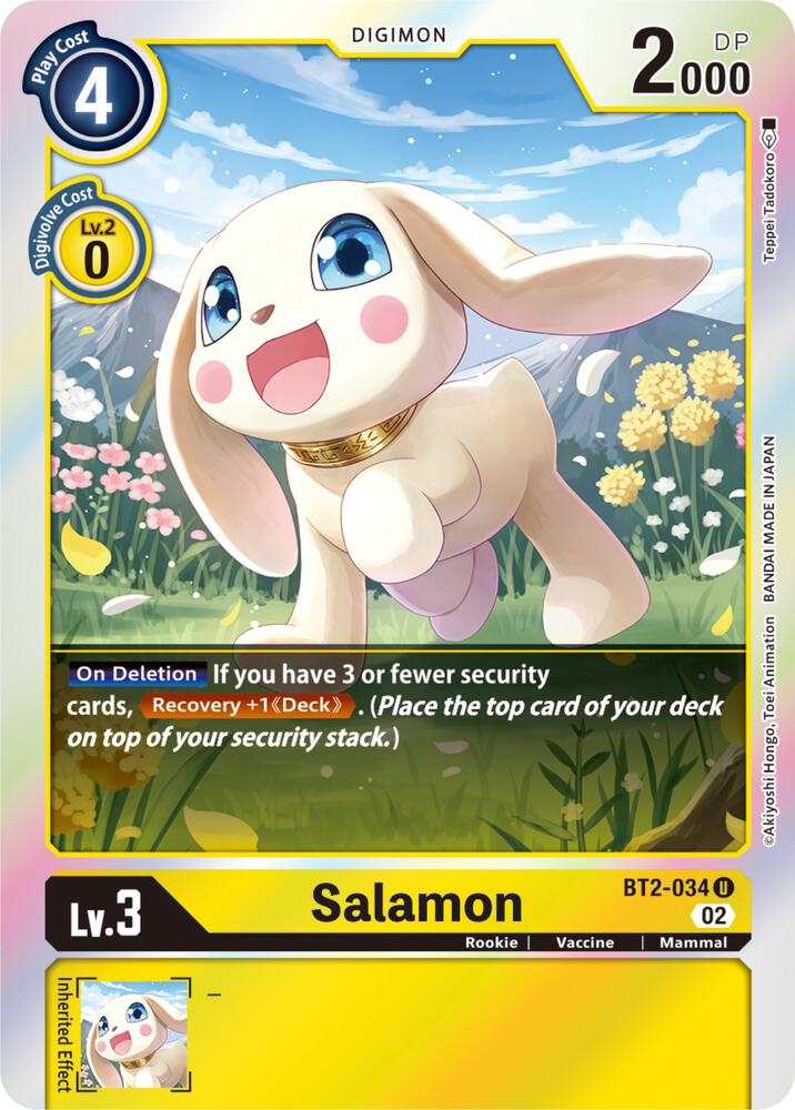Salamon BT2 034 Resurgence Booster Reprint BT2-034 U (Resurgence Booster)  - Foil