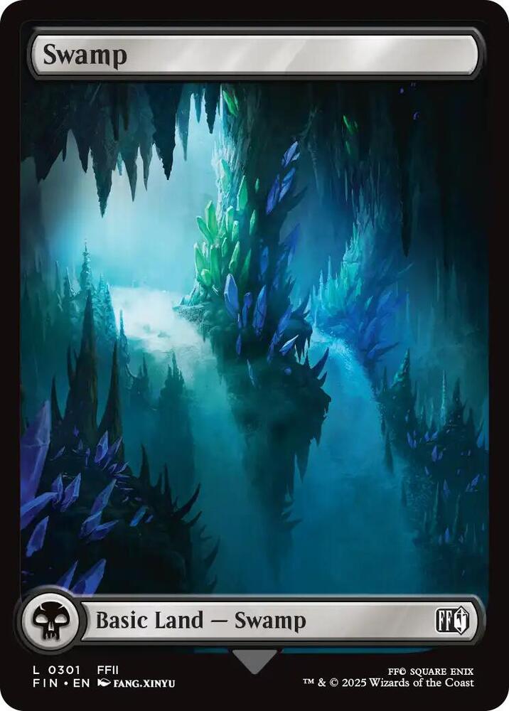 Swamp  301 (FINAL FANTASY)  - Full Art Foil