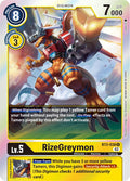 RizeGreymon BT2 038 Resurgence Booster Reprint BT2-038 R (Resurgence Booster)  - Foil