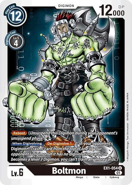 Boltmon EX1-054 U (Classic Collection) 