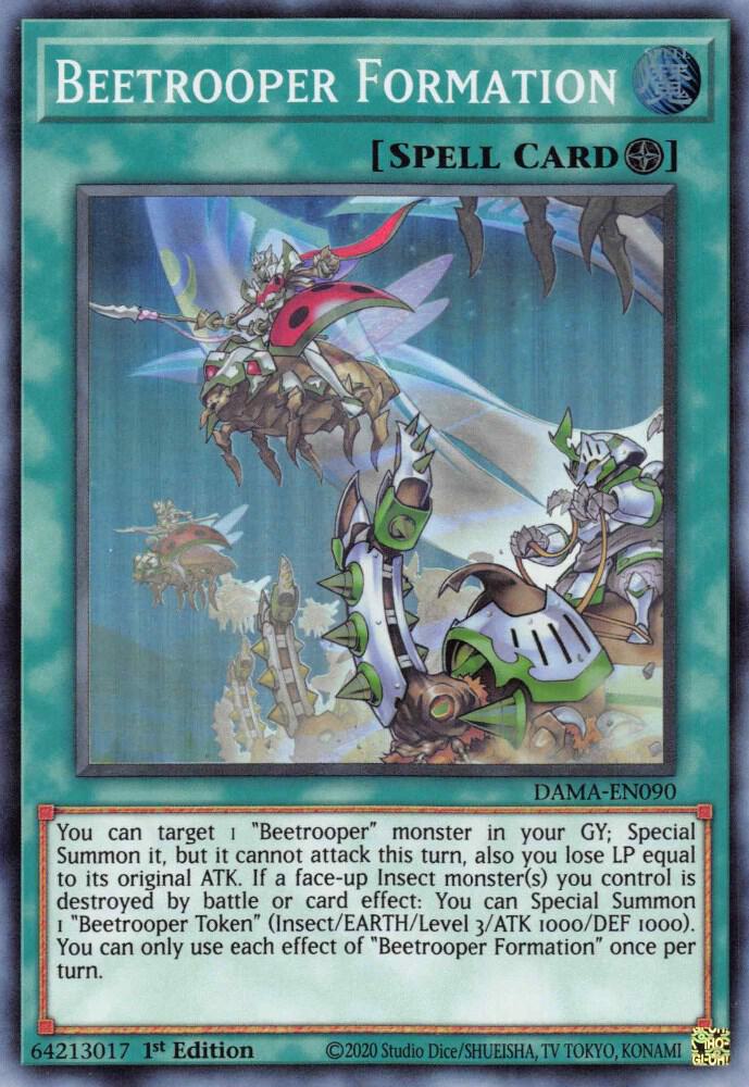 Beetrooper Formation DAMA-EN090 (Dawn of Majesty)  - 1st Edition