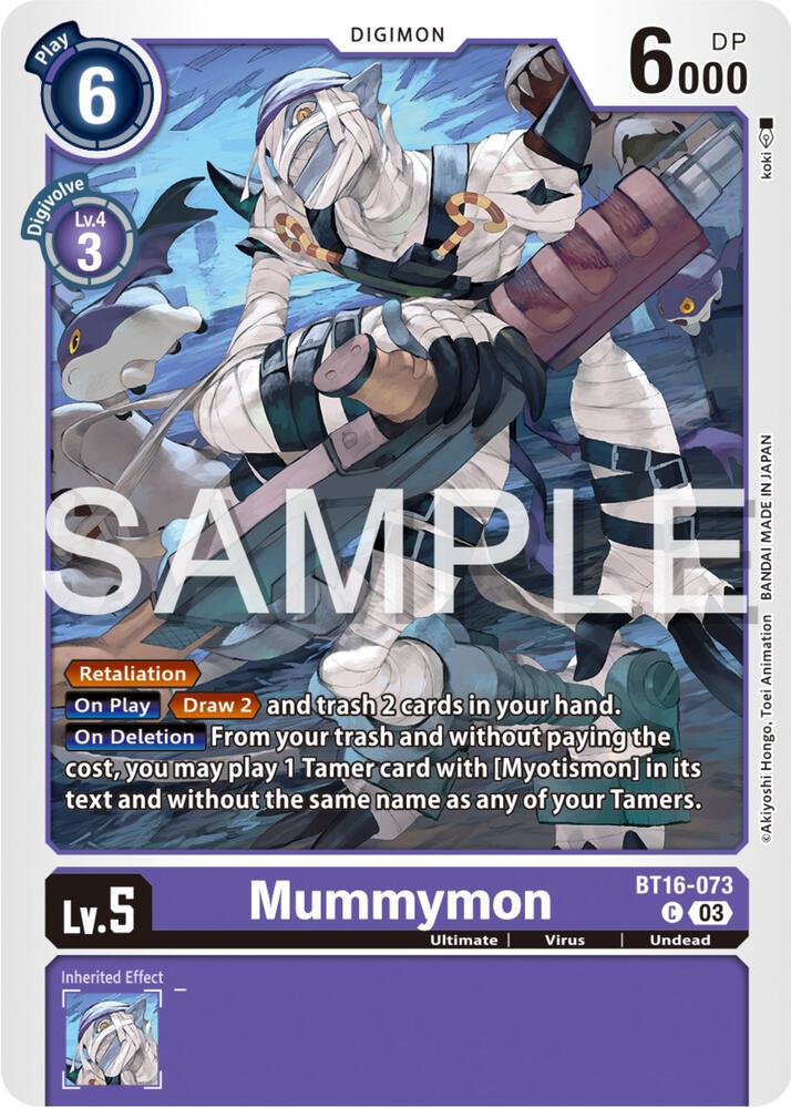 Mummymon BT16-073 C (Beginning Observer) 