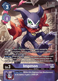 Impmon EX2 039 Alternate Art EX2-039 R (Starter Deck 14: Beelzemon Advanced Deck Set)  - Foil