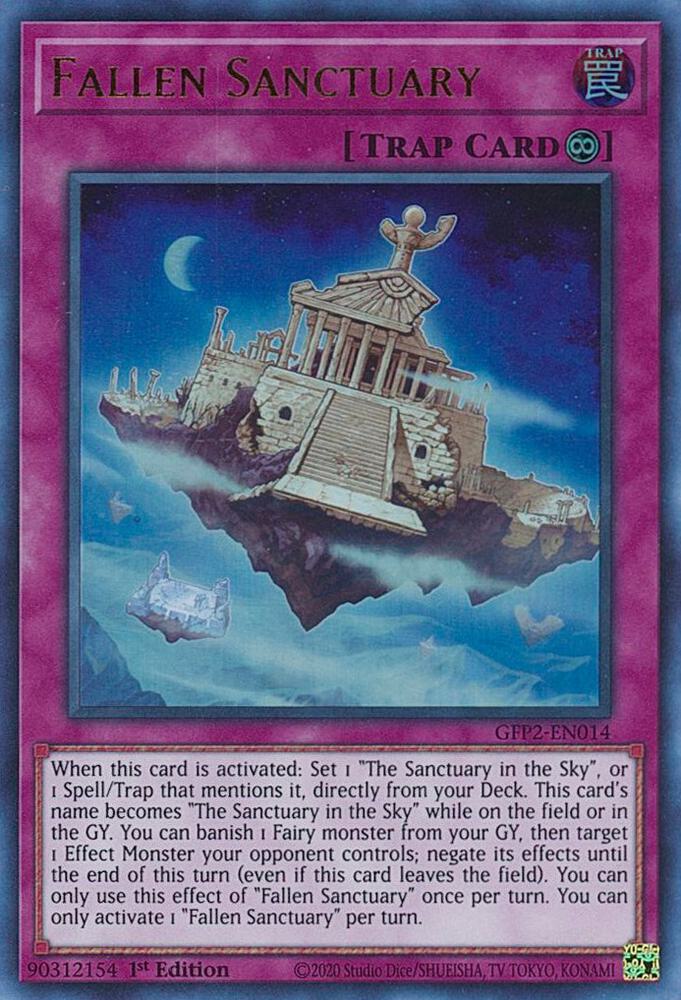 Fallen Sanctuary GFP2-EN014 (Ghosts From the Past: The 2nd Haunting)  - 1st Edition