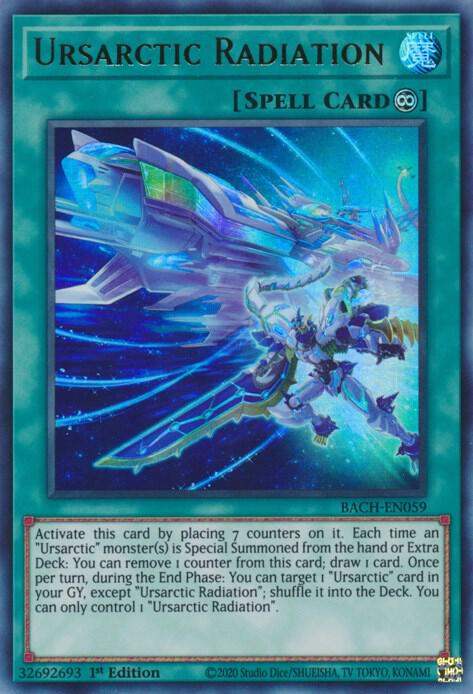 Ursarctic Radiation BACH-EN059 (Battle of Chaos)  - 1st Edition