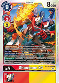 Shoutmon X4 BT10-009 R (Xros Encounter)  - Foil