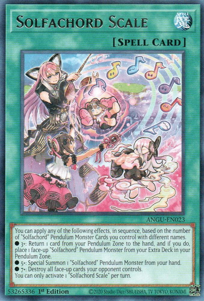 Solfachord Scale ANGU-EN023 (Ancient Guardians)  - 1st Edition