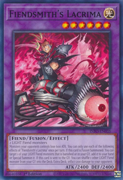 Fiendsmith's Lacrima INFO-EN035 (The Infinite Forbidden)  - 1st Edition