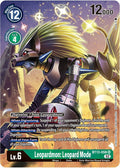 Leopardmon Leopard Mode Alternate Art BT13-058 SR (Versus Royal Knights)  - Foil