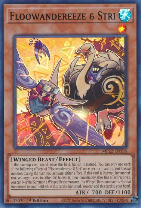 Floowandereeze and Stri MP22-EN196 (2022 Tin of the Pharaoh's Gods)  - 1st Edition