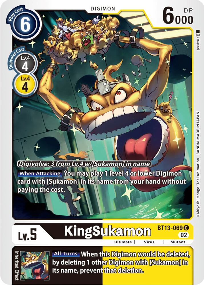 KingSukamon BT13-069 C (Versus Royal Knights) 