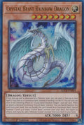 Crystal Beast Rainbow Dragon SDCB-EN044 (Structure Deck: Legend of the Crystal Beasts)  - 1st Edition