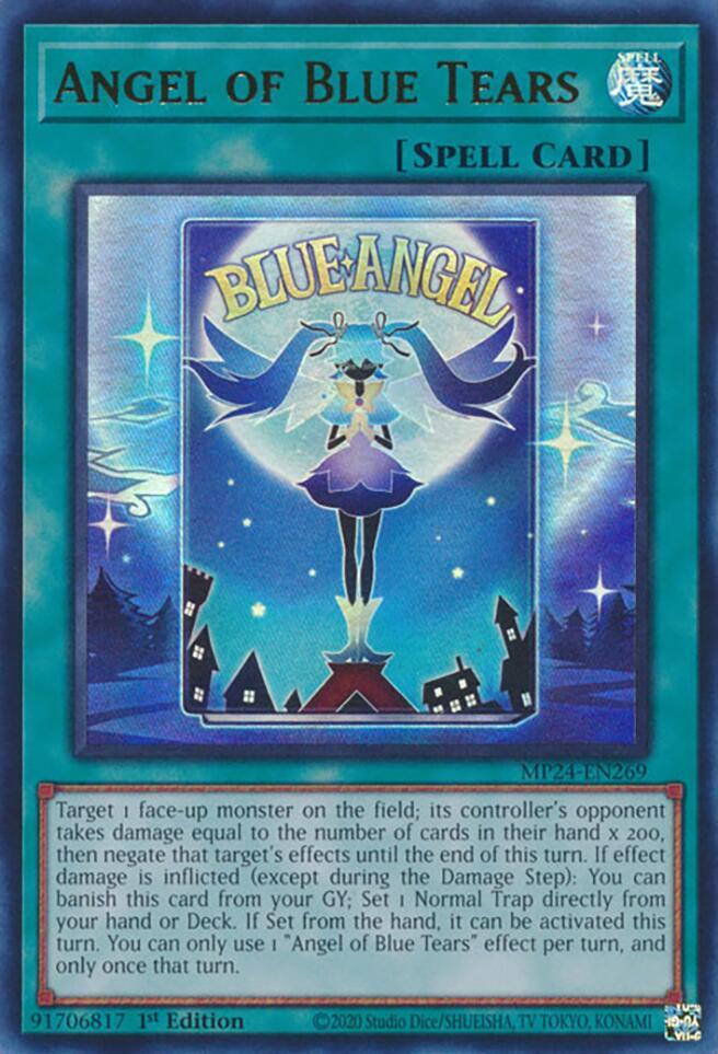 Angel of Blue Tears MP24-EN269 (25th Anniversary Tin: Dueling Mirrors)  - 1st Edition