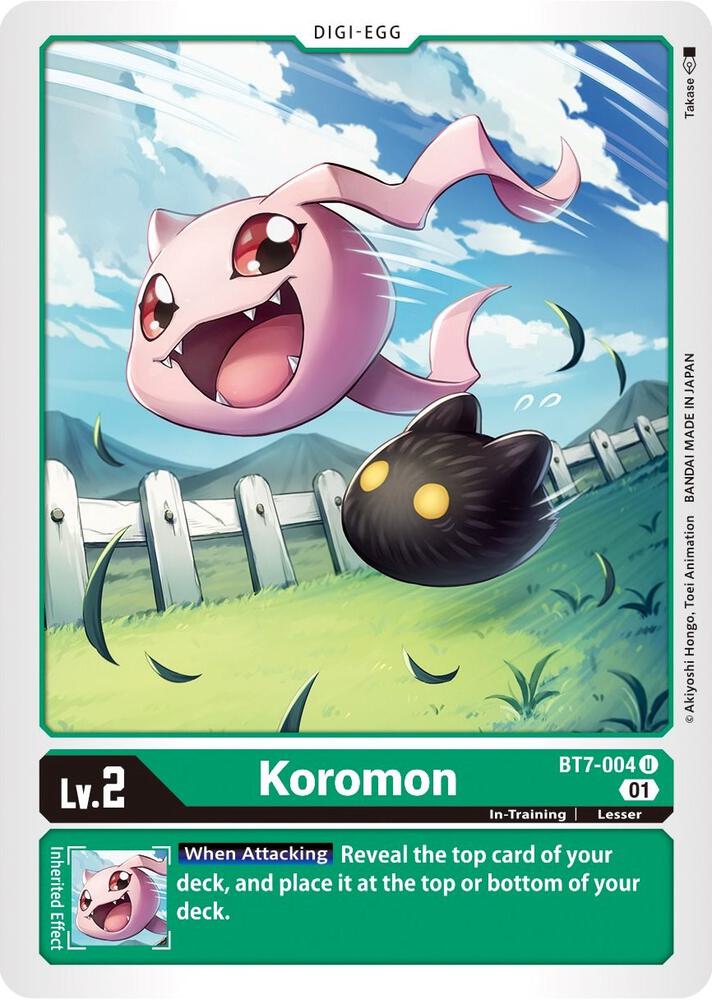 Koromon BT7-004 U (Next Adventure) 