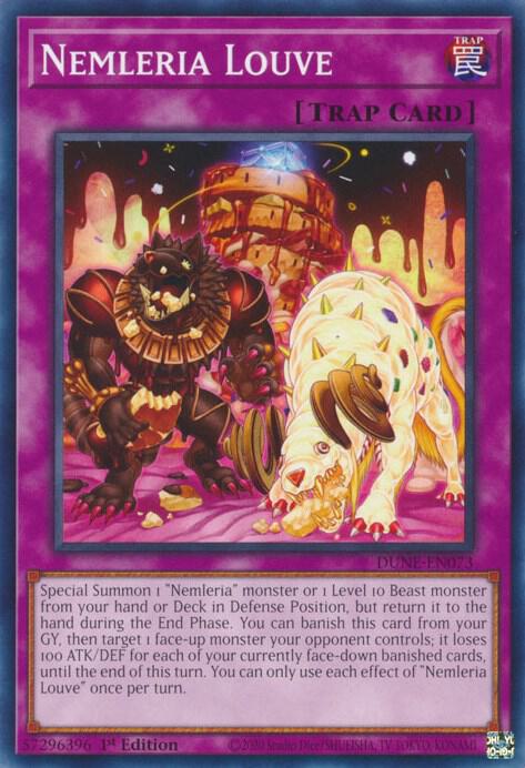 Nemleria Louve DUNE-EN073 (Duelist Nexus)  - 1st Edition