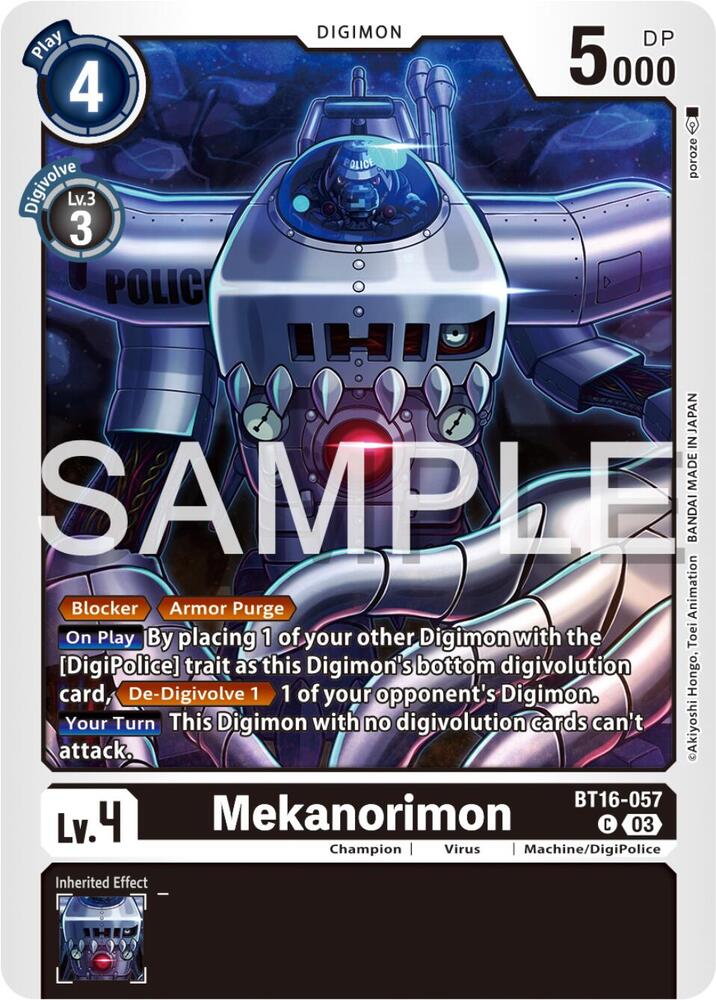 Mekanorimon BT16-057 C (Beginning Observer) 
