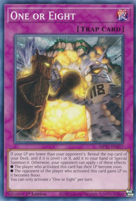 One or Eight MP21-EN217 (2021 Tin of Ancient Battles)  - 1st Edition