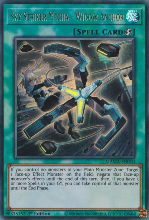 Sky Striker Mecha - Widow Anchor MAMA-EN010 (Magnificent Mavens)  - 1st Edition
