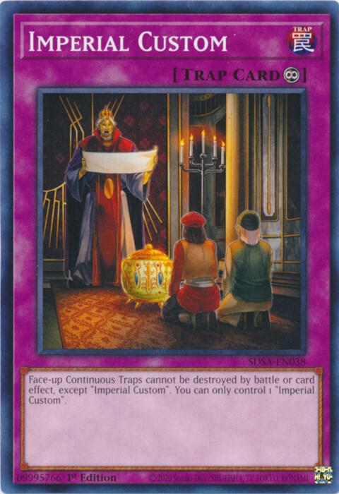 Imperial Custom SDSA-EN038 (Structure Deck: Sacred Beasts)  - 1st Edition