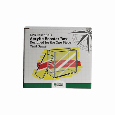 LPG Essentials Acrylic Booster Box Protector - One Piece Booster Box Size