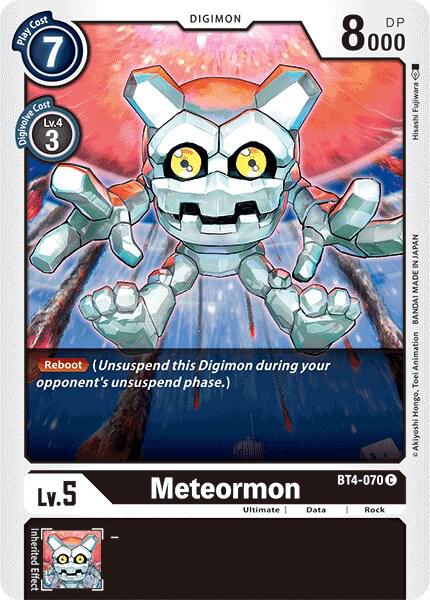 Meteormon BT4-070 C (Great Legend) 