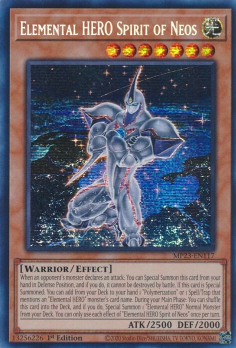 Elemental HERO Spirit of Neos MP23-EN117 (25th Anniversary Tin: Dueling Heroes Mega Pack)  - 1st Edition